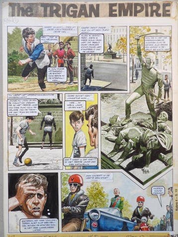Don Lawrence - Trigië - De Voorspelling van Narri - Gouache, Boeken, Stripverhalen, Nieuw