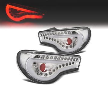 Feux Arrière Pour Toyota Gt86 12- Light Bar Fond Chromé, Verzenden, Nieuw