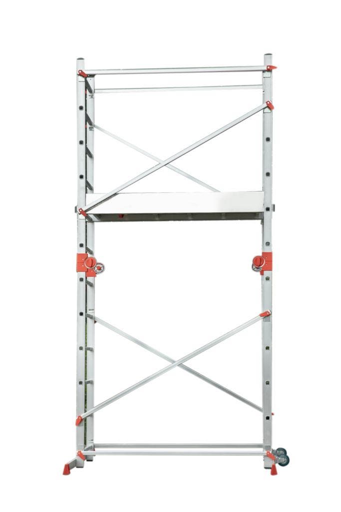 Rolsteiger 4,32m | 55% Retour Deal | Sla nu toe!, Doe-het-zelf en Bouw, Steigers, 2 tot 5 meter, Gebruikt, Rolsteiger of Kamersteiger