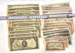 Japan. 27 used Japanes military bank notes / 1938-1942 -