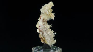 Kwarts met doliet (floater) - Fontfraîche-mijn,, Verzamelen, Mineralen en Fossielen