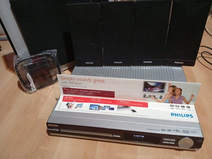 Philips - HTS3154/12 Ensemble hi-fi, TV, Hi-fi & Vidéo, Radios
