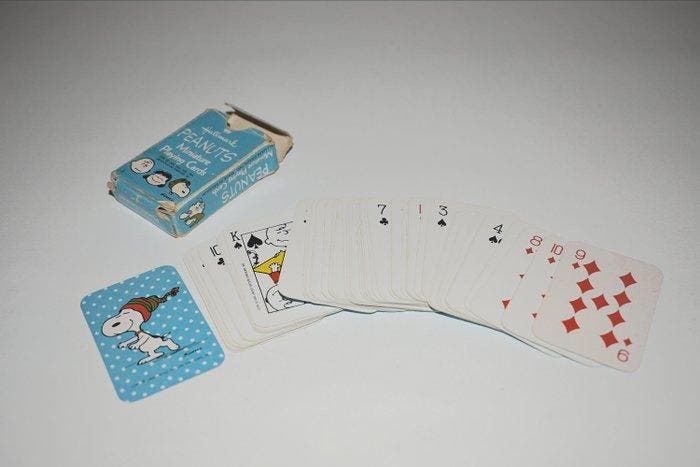 Charles M. Schulz - Speelkaarten - Hallmark Peanuts, Antiquités & Art, Antiquités | Jouets