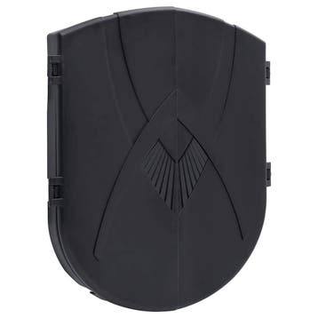 vidaXL Dartbord elektrisch met darts polypropeen zwart, Verzenden