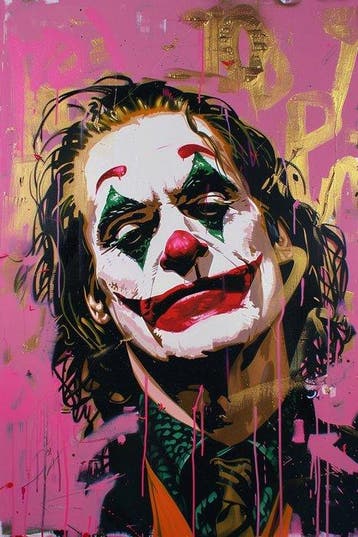 Dine Chanima (XX-XXI) - Joker In Abstract Art