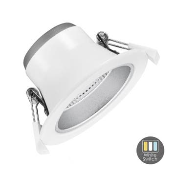 LED Downlight - Sia - CCT switch - Ø90 - 10w - Wit, Maison & Meubles, Verzenden