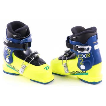 30 31 32 33 34 kinder skischoenen DALBELLO CXR 2, yellow/bla, Verzenden, Gebruikt