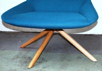 INCLASS - Fauteuil - Duna XL - Bois, Textile
