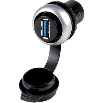 Interface De Bulkhead En Titane USB 3.0 Type A - 147539, Verzenden
