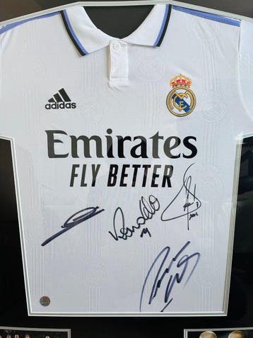 Real Madrid Galácticos Shirt - Ronaldo Nazário, Zidane, Raúl, Nieuw
