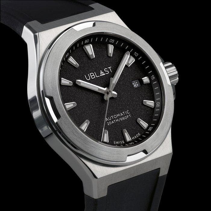 Ublast - Beyond - Automatic Swiss Made - REF.UBBEYS42BK -, Bijoux, Sacs & Beauté, Montres | Hommes
