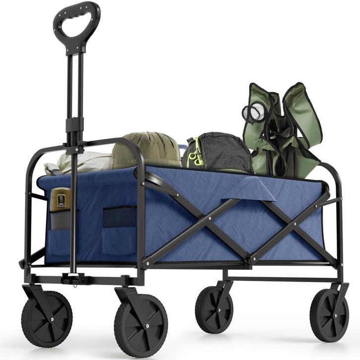 Avalo Bolderkar Blauw, Caravans en Kamperen, Bolderkarren, Nieuw, Verzenden