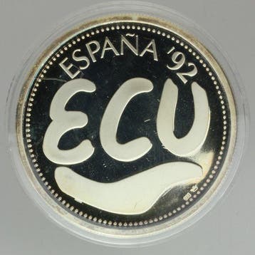 Spanje. Ecu 1992 Proof (Zonder minimumprijs)