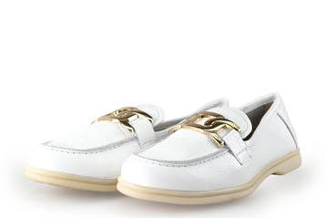Ara Loafers in maat 38 Wit, Kleding | Dames, Schoenen, Verzenden, Wit, Overige typen, Zo goed als nieuw