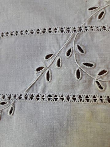 Broderie - 78 cm - 93 cm, Antiquités & Art