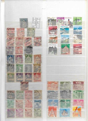 Suisse - Suisse, Postzegels en Munten, Postzegels | Europa | België, Gestempeld