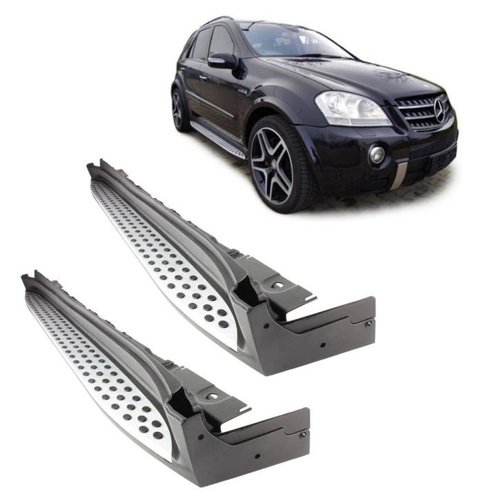 Running boards | geschikt voor Mercedes-Benz | M-Klasse ML W, Auto diversen, Tuning en Styling, Verzenden