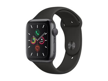Apple Watch Series 5 - 44mm - Aluminium - Spacegrijs - GPS, Verzenden, Zo goed als nieuw, Apple