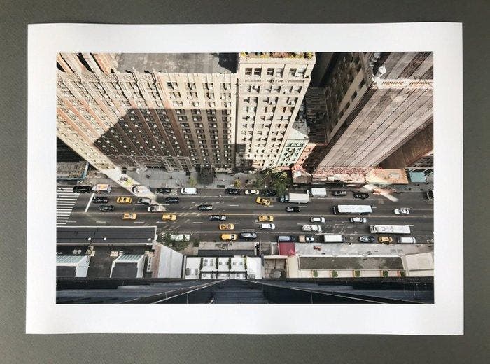 Andre Lichtenberg - NY, 57th Street west, Antiquités & Art, Art | Objets design