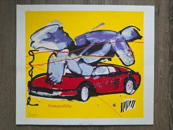 Herman Brood (1946-2001) - Ferarri Testarossa