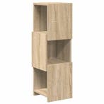 vidaXL Hoekkast Sonoma Eik 25,5x25x80cm Bewerkt hout, Verzenden, Nieuw