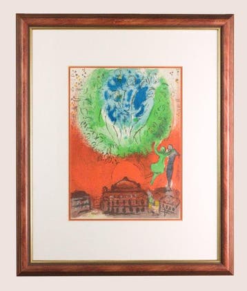 Marc Chagall (1887-1985) - LOpéra / Die Oper –