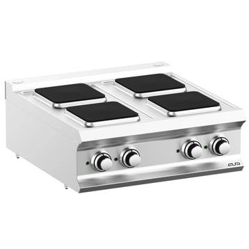 Fornuis | DOMINA PRO 700 | Elektrisch | 4 Kookpunten, Verzenden