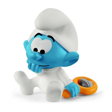 De Smurfen PVC Beeldje Babysmurf 3 cm, Collections, Ophalen of Verzenden