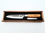 Santoku Knife - Hammered and Forged - 440C Japanese
