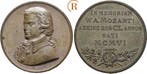 Brons medaille auf Wolfgang Amadeus Mozart 1906 Salzburg..., Timbres & Monnaies, Pièces & Médailles, Verzenden