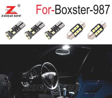 Kit 16 Ampoules Led Intérieur Pour Porsche Boxster 987 Base, Verzenden