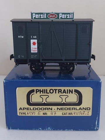 Philotrain 0 - 435/48-2 - Modeltrein goederenwagon (1) -, Hobby & Loisirs créatifs, Trains miniatures | Échelles Autre