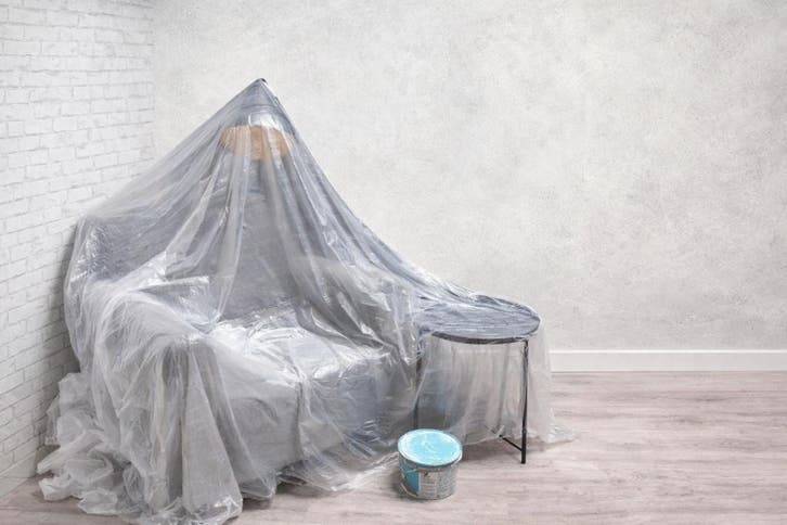 Transparante afdekfolie (4x5 meter, 0,005 mm dik), Bricolage & Construction, Outillage | Autres Machines, Envoi