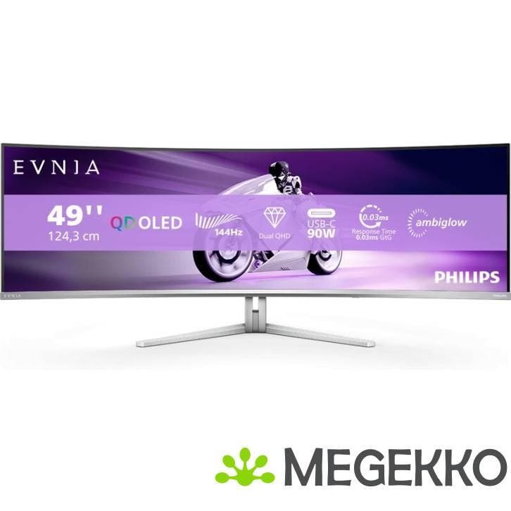 Philips Evnia 49M2C8900L/00 49  Ultrawide Quad HD 144Hz, Computers en Software, Overige Computers en Software, Nieuw, Verzenden