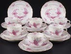 Meissen - Koffieservies voor 6 (21) - „Indische Malerei