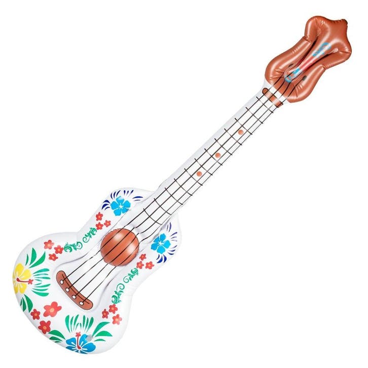 Opblaasbaar Gitaar 1,04m, Hobby & Loisirs créatifs, Articles de fête, Envoi