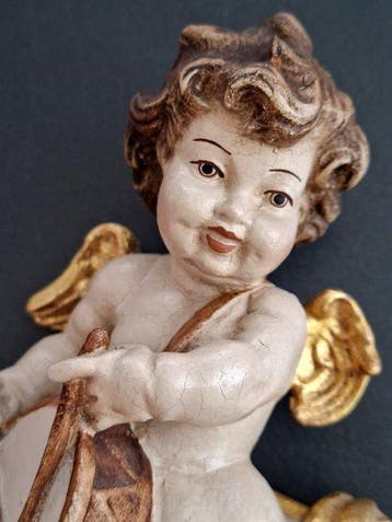 Figurine - Südtirol Engel Putte ca. 18 cm - Bois