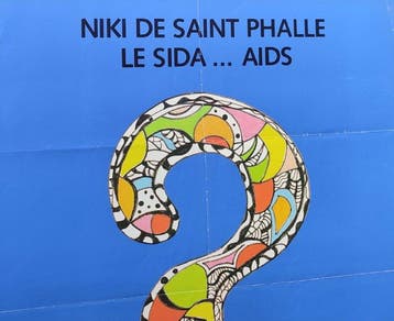 Niki de Saint Phalle (after) - LE SIDA ... AIDS - Jaren 1990