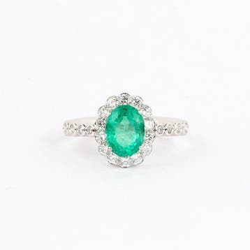 Sans prix de réserve - Bague de fiançailles - 18 carats Or, Bijoux, Sacs & Beauté
