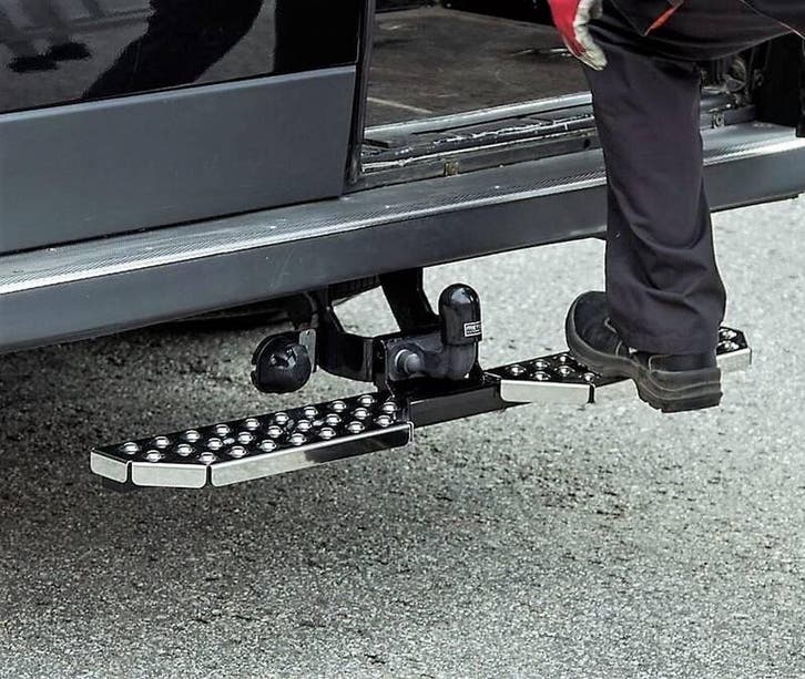 Achteropstap Fiat Ducato RVS, Autos : Divers, Accessoires de voiture, Enlèvement ou Envoi