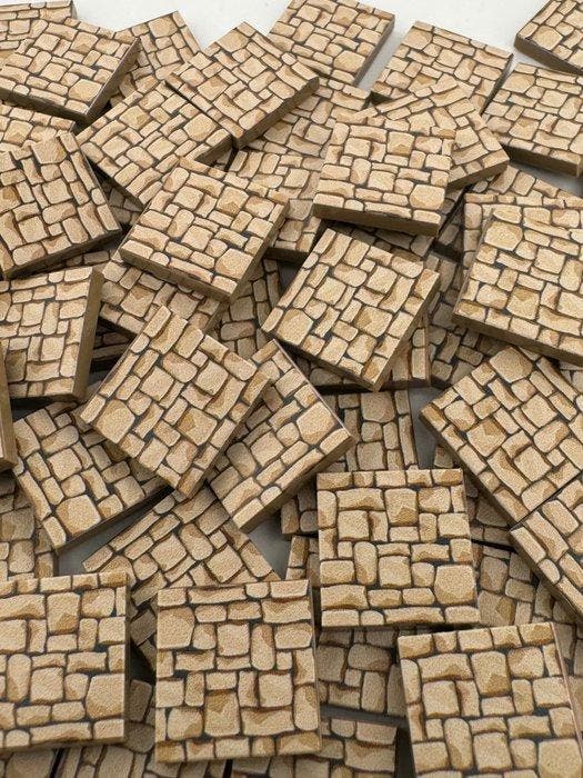 Lego Stenen - 100* Custom Zand steen tegeltjes, Enfants & Bébés, Jouets | Duplo & Lego