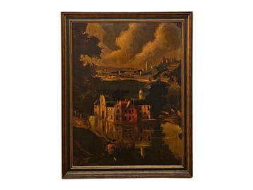 European School (XX) - The Golden City at Night