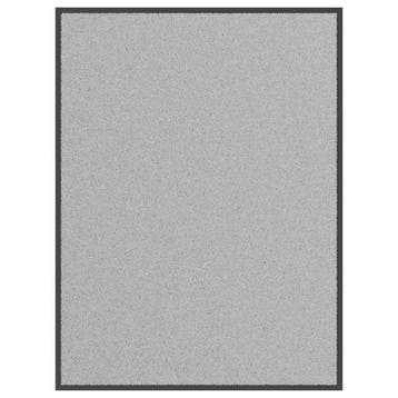 vidaXL Deurmat 90x120 cm grijs, Verzenden, Nieuw