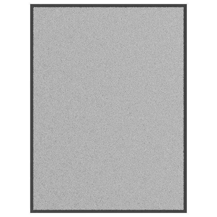 vidaXL Deurmat 90x120 cm grijs, Tuin en Terras, Deurmatten, Nieuw, Verzenden