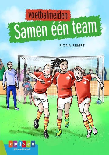 Voetbalmeiden Samen één team / Leesserie Estafette, Verzenden, Zo goed als nieuw, Fiona Rempt
