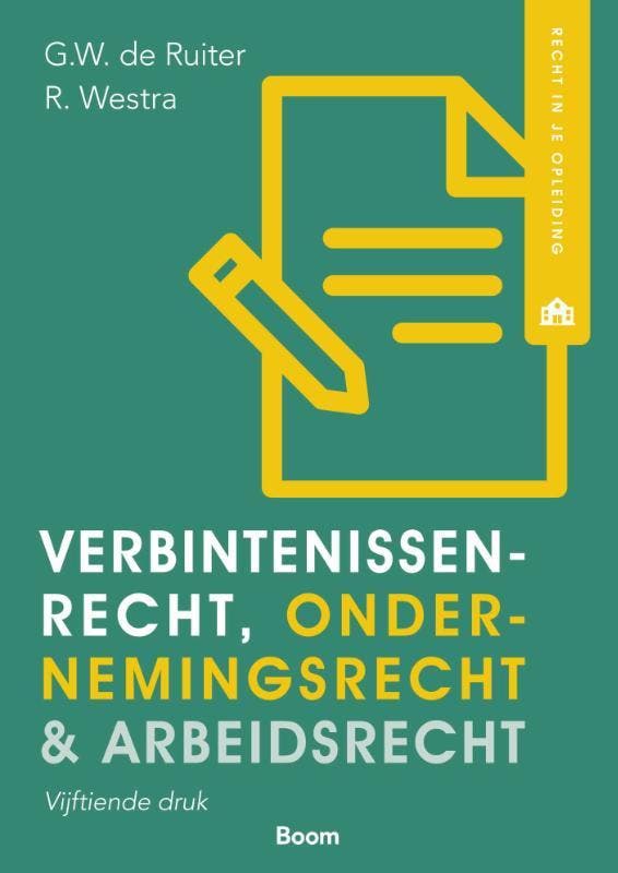 Verbintenissenrecht, ondernemingsrecht & arbeidsrecht /, Boeken, Wetenschap, Gelezen, Verzenden