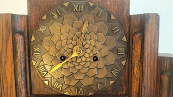 Amsterdamse School - Mundi- Junghans Pfeilkreuz uurwerk -