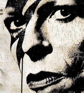 David Law (1967) - David Bowie (Pochoir)