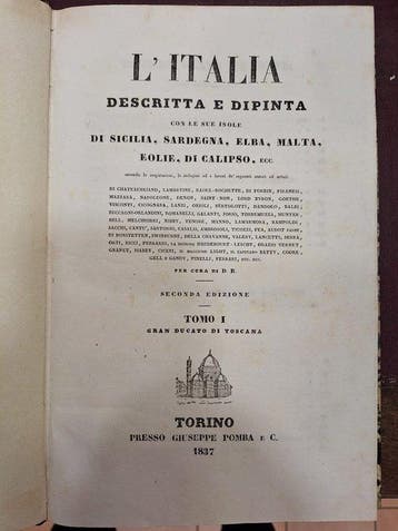 A cura di D. B. - Audot. LItalia descritta e dipinta con le