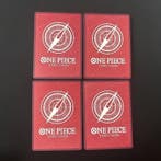Bandai - 4 Card - One Piece - Monkey D. Luffy, Shanks,, Nieuw